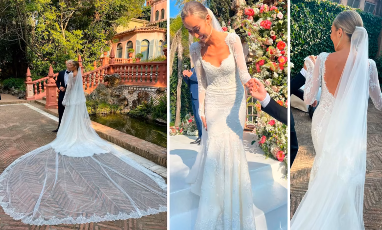 sophie habboo wedding dress