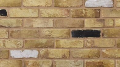 reclaimed yellow stock bricks
