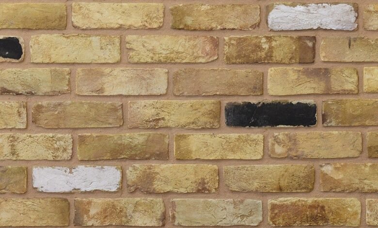 reclaimed yellow stock bricks