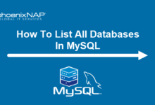 mysql list all databases
